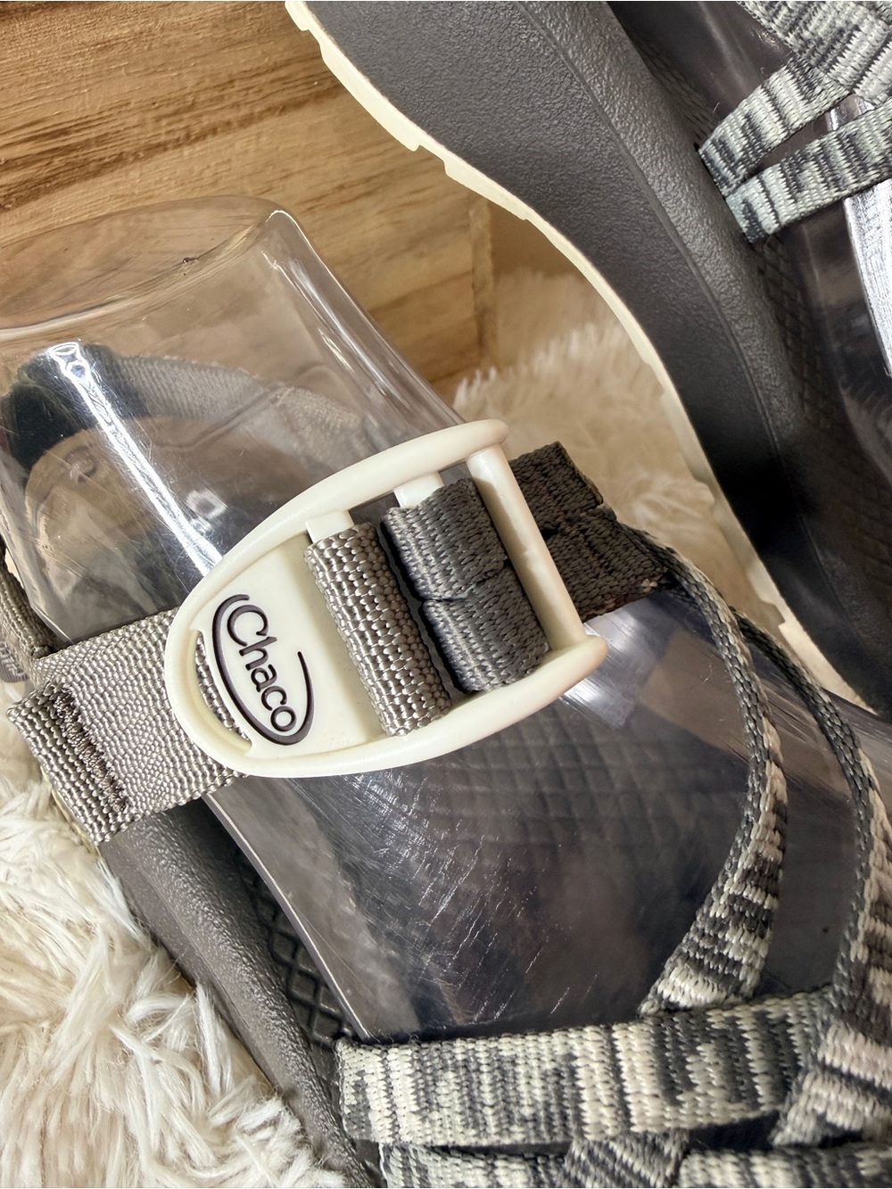 Chaco Women's Z/Cloud X Double Strap Hiking Outdoor Sandals Echo Paloma Size 7 - Picture 5 of 8